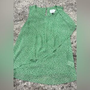 HD IN PARIS blouse green with white size 04
